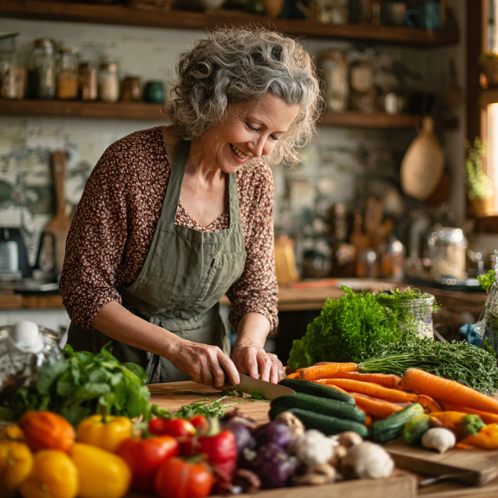 Happy Ukrainian adults of various ages celebrating their health achievements and improved wellbeing, representing successful nutrition planning outcomes and positive lifestyle changes